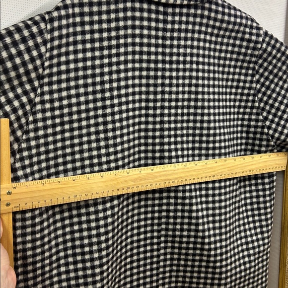 ZARA Women’s Check Wool-Blend Jacket • NWOT • Size S - Picture 7 of 7